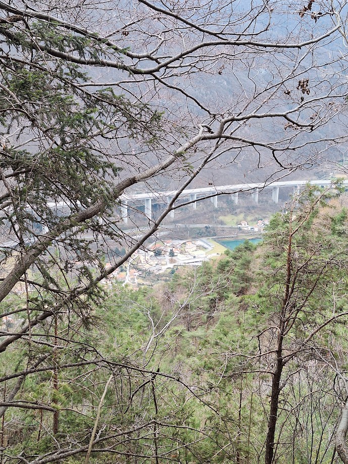 La centrale di Nove dove si trova il modellino in scala della valle del Vajont.